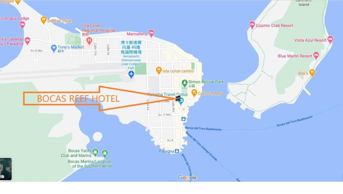 Reff Hotel Bocas del Toro Eksteriør bilde